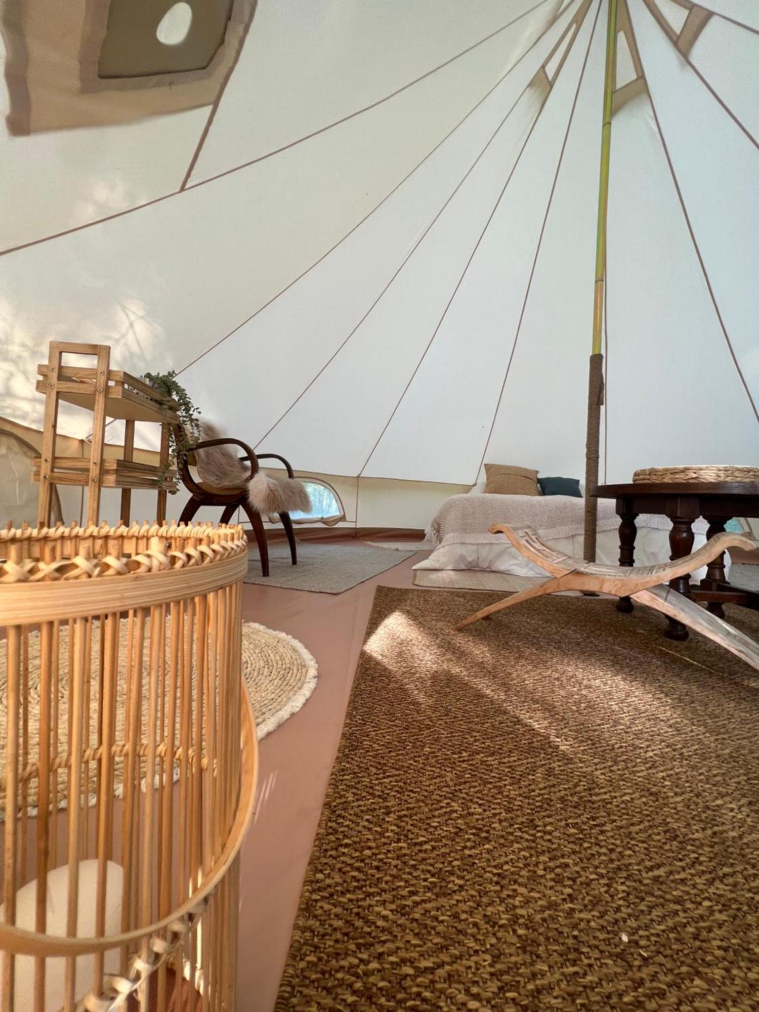 Tente Lodge En Pleine Nature Sumène 외부 사진