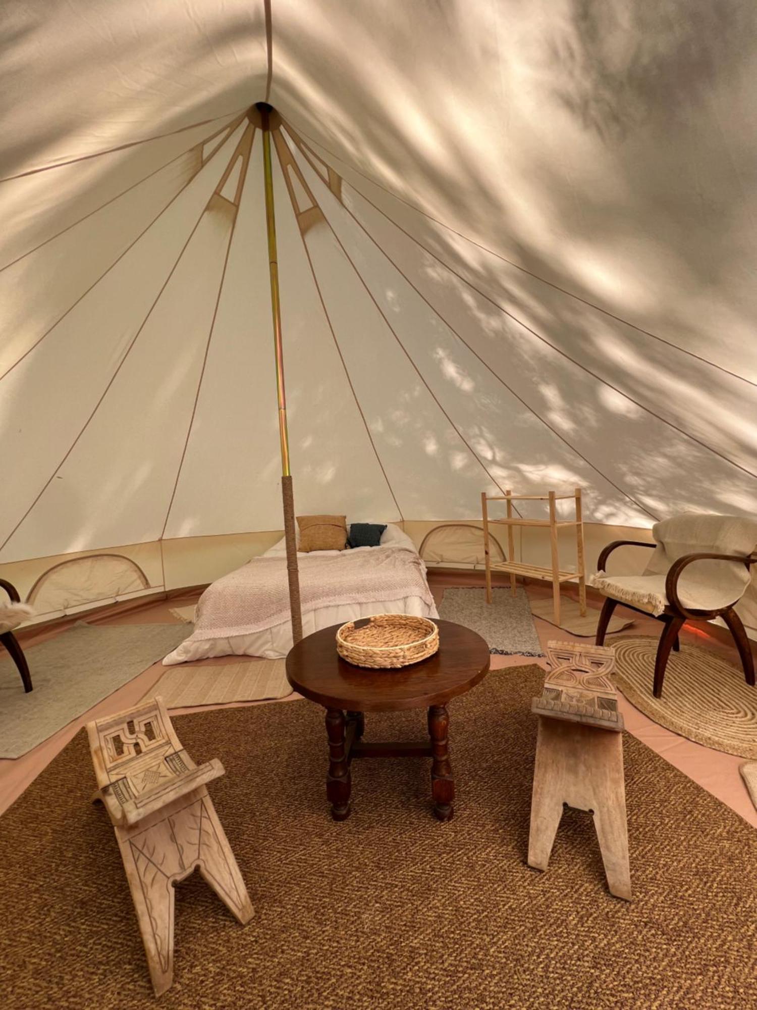 Tente Lodge En Pleine Nature Sumène 외부 사진