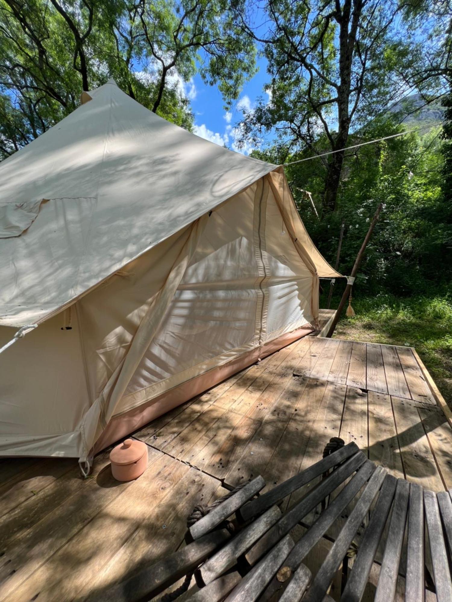Tente Lodge En Pleine Nature Sumène 외부 사진